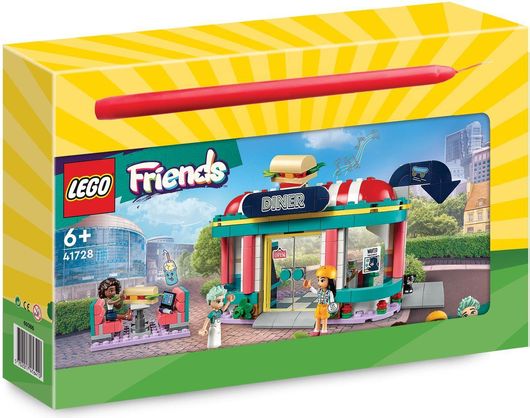 Παιχνιδολαμπάδα Lego 41728 Friends Heartlake Downtown Diner για 6+ Ετών