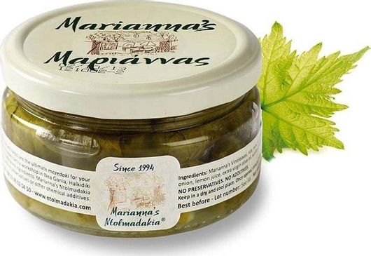 Ντολμαδάκια Μαριάννας Βιολογικά σε Βάζο 200gr