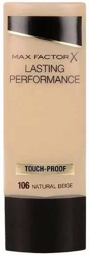 Foundation Max Factor Lasting Performance Liquid 106 Natural Beige 35ml