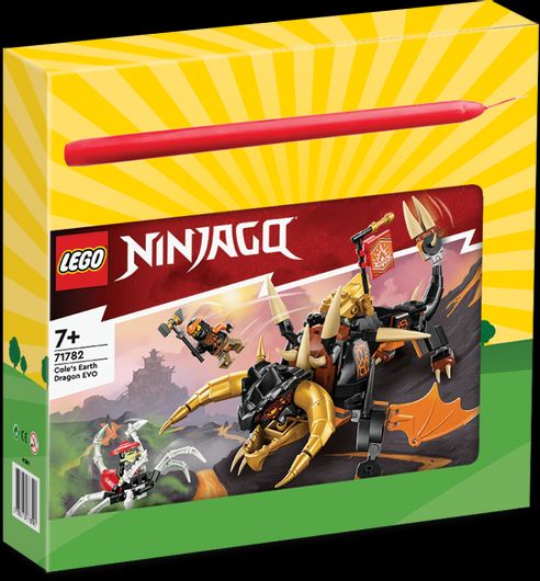 Παιχνιδολαμπάδα Lego 71782 Ninjago: Cole’s Earth Dragon Evo για 7+ Ετών