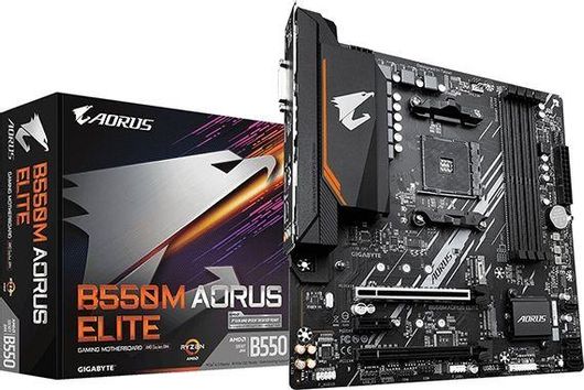 Μητρική Κάρτα Gigabyte B550M Aorus Elite Micro ATX με AMD AM4 Socket