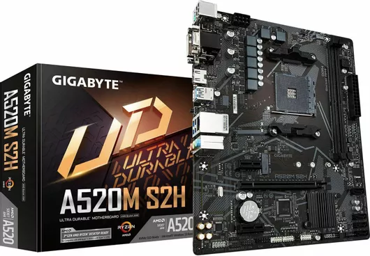 Μητρική Κάρτα Gigabyte A520M S2H Micro ATX με AMD AM4 Socket