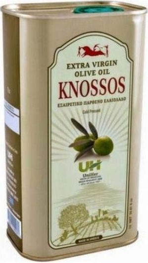 Ελαιόλαδο UniHer Εξαιρετικό Παρθένο Knossos 5lt σε Μεταλλικό Δοχείο