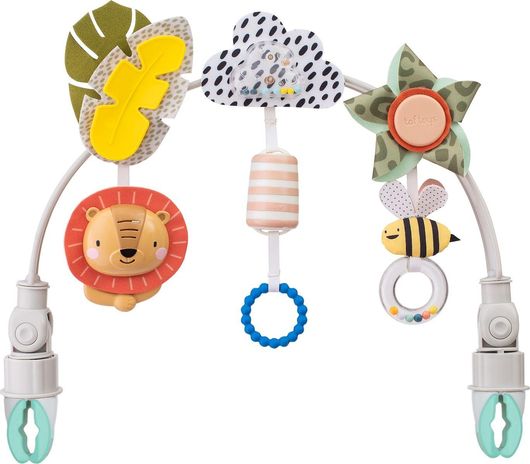 Κρεμαστό Παιχνίδι Taf Toys Μπάρα Καροτσιού Savannah Adventures Arch για 0+ Μηνών