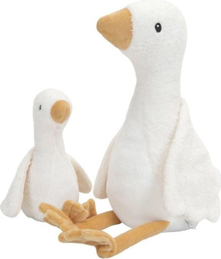 Βρεφικό Παιχνίδι Δραστηριοτήτων Little Dutch Κουκλάκι Αγκαλιάς Μικρή Χήνα από Ύφασμα για 0+ Μηνών