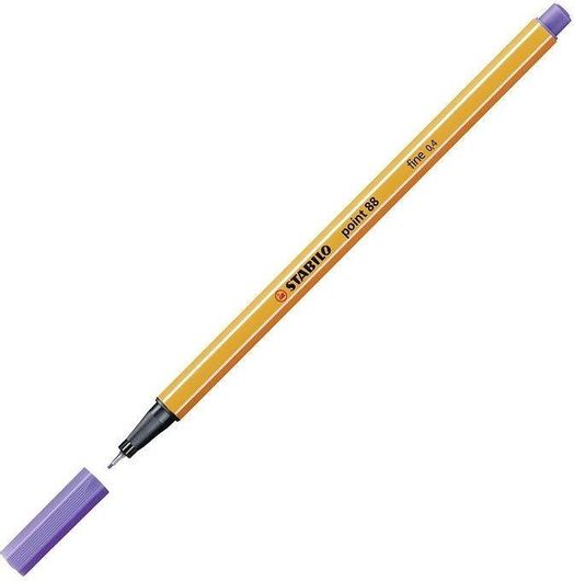 Μαρκαδόρος Σχεδίου Stabilo Point 88 0.4mm Μοβ