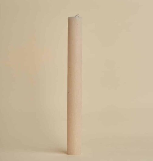 Πασχαλινή Λαμπάδα Απλή  Αρωματική Στρόγγυλη Κίτρινο