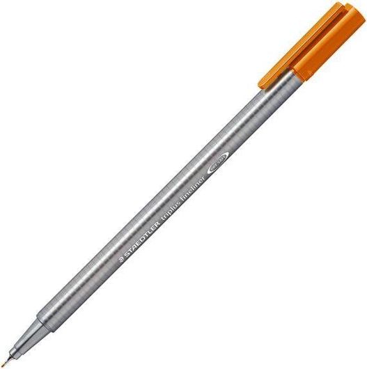 Staedtler Triplus Fineliner 334 Μαρκαδόρος Σχεδίου 0.3mm Orange