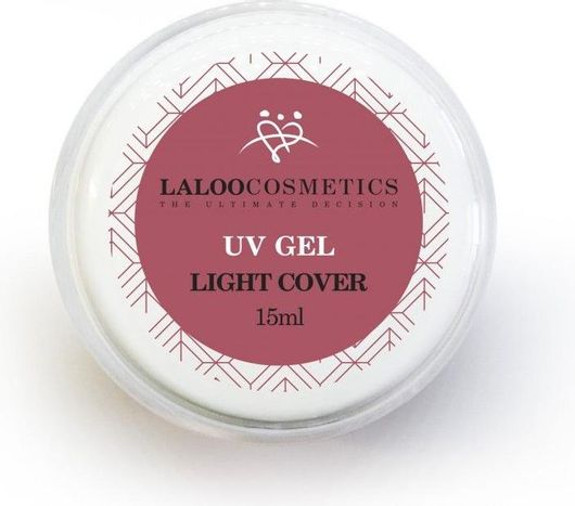 Τζελ Νυχιών Laloo Cosmetics UV Gel Cover Light 15ml