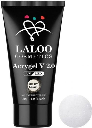 Τζελ Νυχιών Laloo Cosmetics Acrygel Milky Glam 30ml
