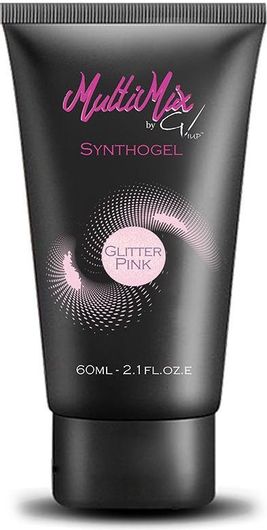 Τζελ Νυχιών GEL.IT.UP MultiMix Synthogel Glitter Pink 60ml