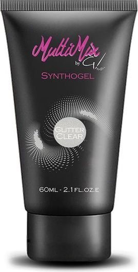 Τζελ Νυχιών GEL.IT.UP MultiMix Synthogel Glitter Clear 60ml