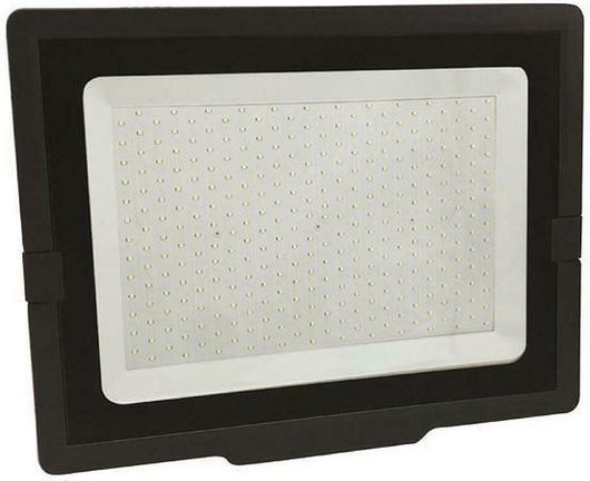 Προβολέας Eurolamp Στεγανός IP65 300W με Φυσικό Λευκό Φως Μαύρο 147-69359