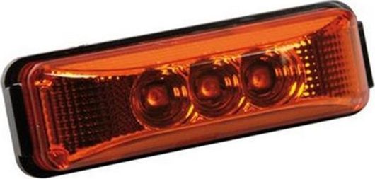Φως Όγκου Φορτηγού Lampa 24V 3LED 103x35mm Πορτοκαλί