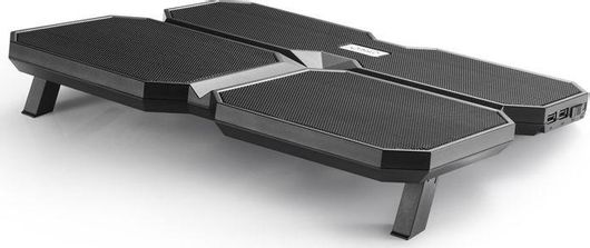 Βάση Laptop Deepcool MultiCore X6 έως 15.6" με 4 Ανεμιστήρες Μαύρο