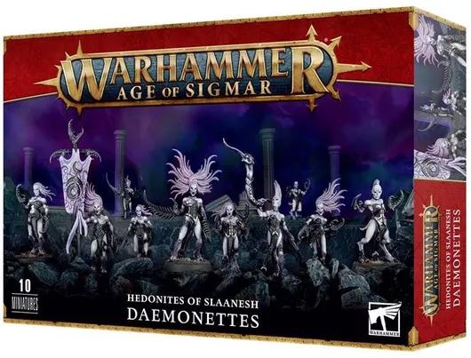 Unpainted Figures Games Workshop Hedonites Slaanesh Daemonettes