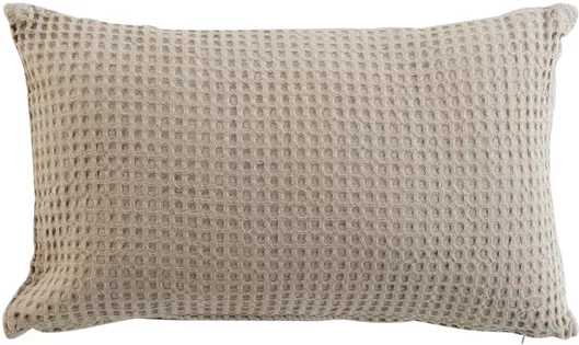 Διακοσμητικό Μαξιλάρι Gaufrette 30x50cm Εκρού