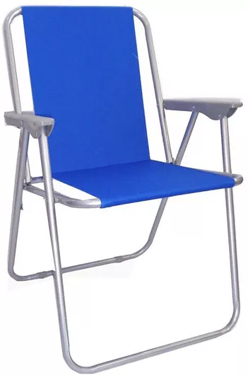 Καρεκλάκι Παραλίας 8299 Αδιάβροχο 52x46x37/73cm Μπλε