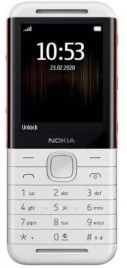 Κινητό Απλής Χρήσης Nokia 5310 2020 Dual SIM με Κουμπιά Λευκό/Κόκκινο