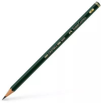 Μολύβι Faber-Castell 9000 B Πράσινο