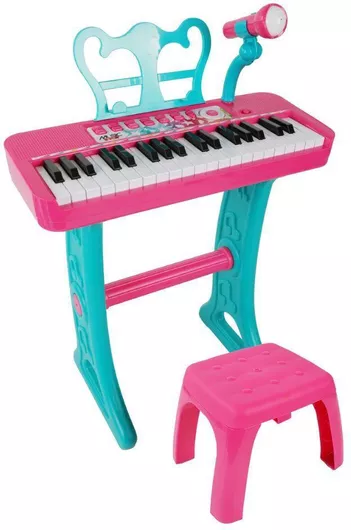 Μουσικό Παιχνίδι Αρμόνιο Music Star με Σκαμπό για 3+ Ετών