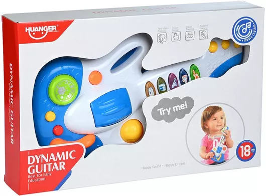 Μουσικό Παιχνίδι Κιθάρα Martin Toys Bebe με Φώτα & Μουσική 39cm για 18+ Μηνών