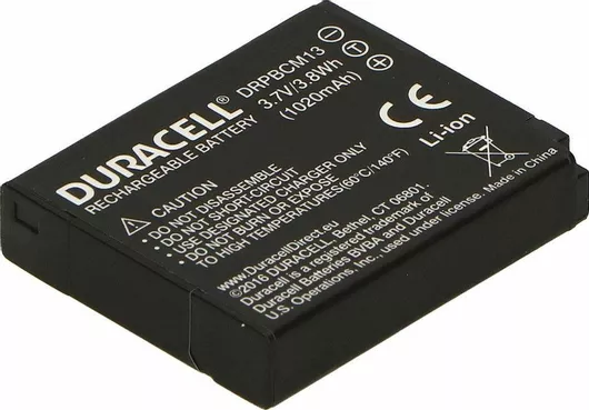 Μπαταρία Φωτογραφικής Μηχανής Duracell Li-Ion Accu 1020 mAh for Panasonic DMW-BCM13