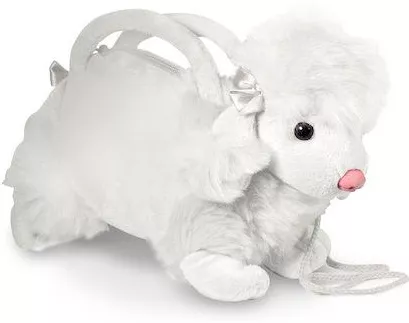 Παιδική Τσάντα Βόλτας Avra Toys Σκυλάκι 29cm Λευκό