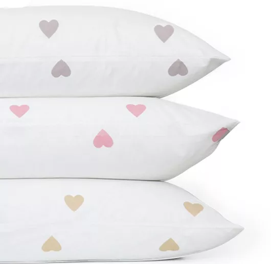 Σετ Μαξιλαροθήκες Borea Home Textiles Mix & Match 50x70cm Γκρι