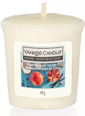Αρωματικό Κερί Yankee Candle σε Βάζο με Άρωμα Pomegranate Coconut 49gr