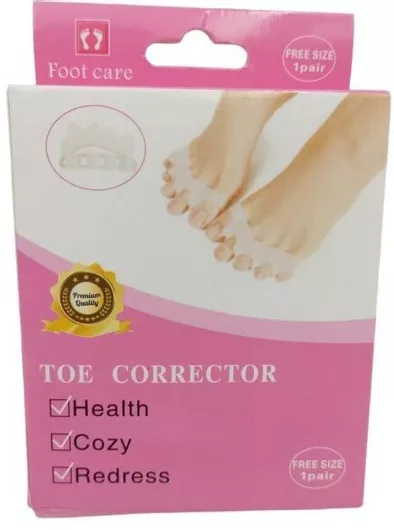 Διαχωριστές Δακτύλων Rolinger RY-1473 Σιλικόνης Σετ 2τμχ Διάφανο