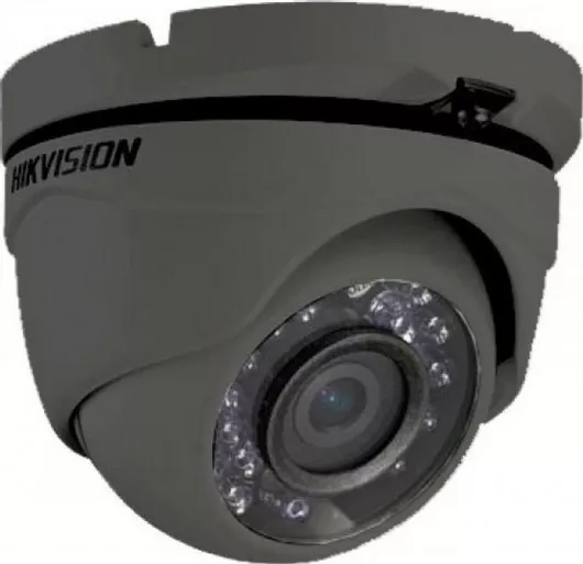 Hikvision DS-2CE56D0T-IRMF CCTV Κάμερα Παρακολούθησης Full HD 1080p Αδιάβροχη με Φακό 2.8mm Γκρι