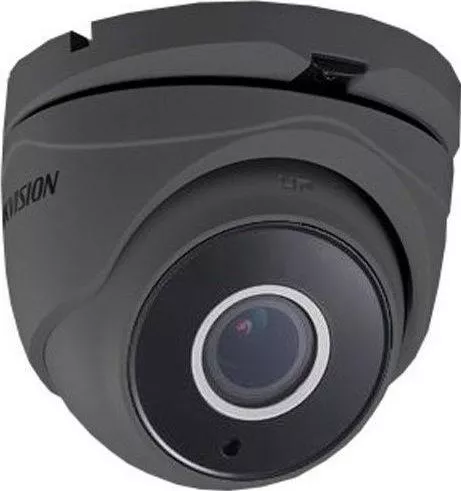 Hikvision DS-2CE56D7T-IT3Z CCTV Κάμερα Παρακολούθησης 1080p Full HD Αδιάβροχη Γκρι