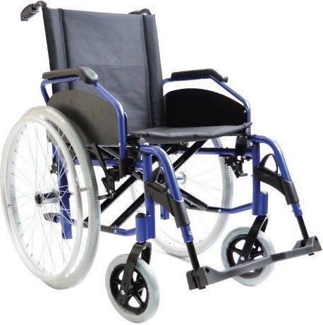 Αμαξίδιο Alfa Care Smart Eco με Συμπαγείς Τροχούς 40cm Μπλε