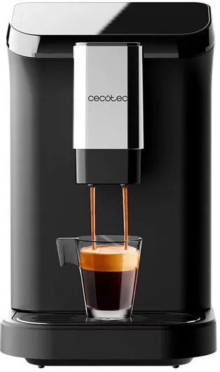 Μηχανή Espresso Cecotec Cremmaet Macchia 01599 Αυτόματη Πίεσης 19bar με Μύλο Άλεσης Μαύρo
