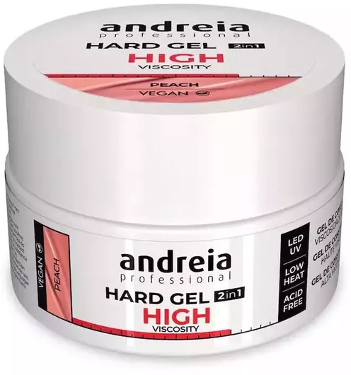 Τζελ Νυχιών Χτισίματος Andreia 2in1 44gr Peach