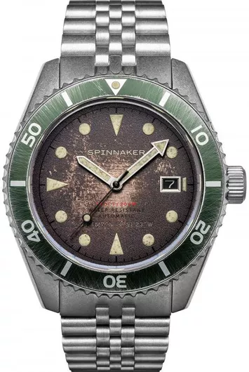 Ανδρικό Ρολόι Spinnaker SP-5089-22 Αυτόματο με Μεταλλικό Μπρασελέ Ασημί