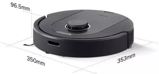 Σκούπα Ρομπότ Roborock Q5 Pro για Σκούπισμα & Σφουγγάρισμα με Wi-Fi Μαύρο