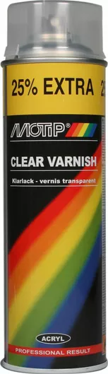 Σπρέι Βερνίκι Motip Dupli Γυαλιστερό Ακρυλικό 500ml Διάφανο