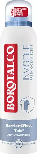 Αποσμητικό Borotalco Invisible Fresh Ocean 48h σε Spray 150ml