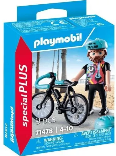 Playmobil Sports & Action: Ποδηλασία Δρόμου για 4-10 Ετών #71478