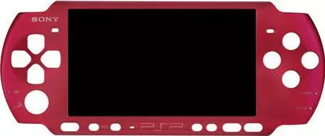 Μπροστινό Κάλυμμα Red PSP-3000