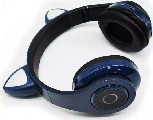 CXT-B39 Ασύρματα/Ενσύρματα On Ear Ακουστικά με 6 ώρες Λειτουργίας Μπλε