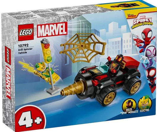 Lego Spidey: Drill Spinner Vehicle για 4+ Ετών #10792