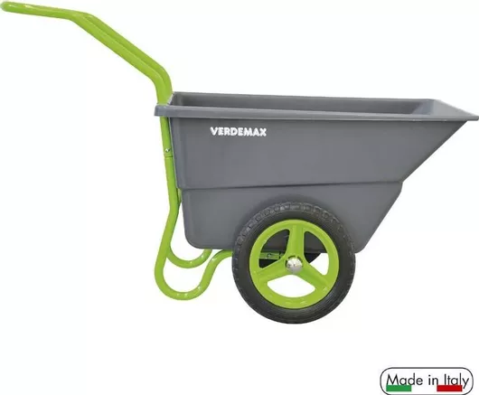 Καρότσι Κήπου Verdemax 110lt Γκρι
