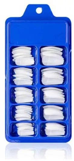 Tips Νυχιών Finger PS-106535 Σετ 100τμχ Διάφανο
