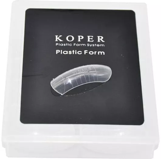 Tips Νυχιών PS-112434 με Καμπύλη Σετ 120τμχ Διάφανο