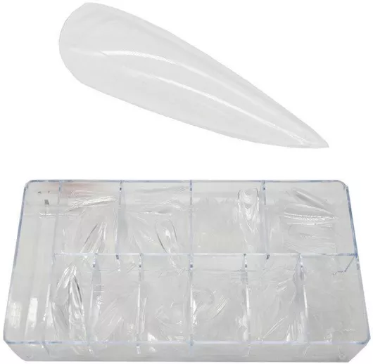 Tips Νυχιών PS-112714 Σετ 500τμχ Διάφανο