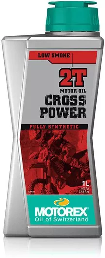 Λάδι 2T Cross Power 100% Συνθετικό Motorex 1lt