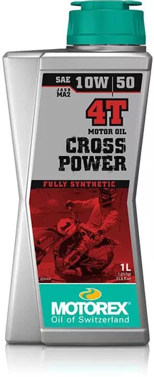 Λάδι 4T Cross Power 10W-50 100% Συνθετικό 1lt Motorex